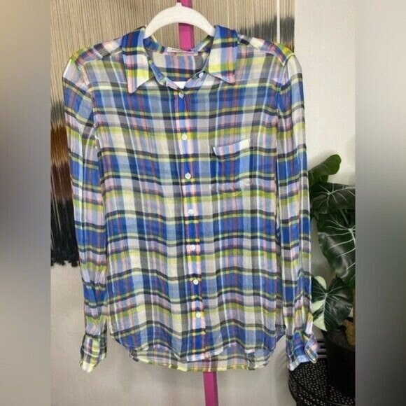 Equipment Multicolor Plaid Shirt - Picture 1 of 4